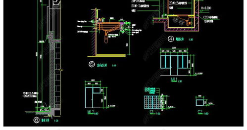 精品中式风格平房 管理房 仿古建筑CAD施工图设计平面图下载